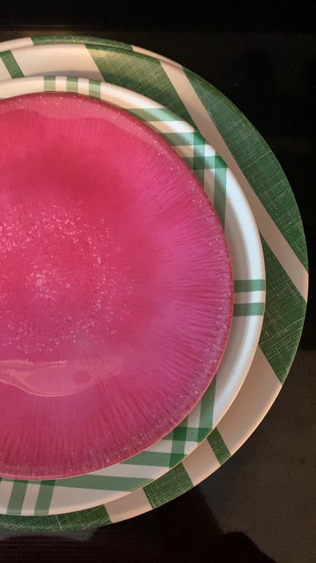 These green plates. You’re gonna need them for summer  

#LTKhome #LTKparties #LTKfamily