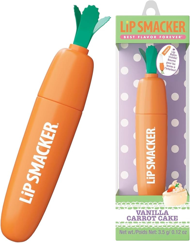 Lip Smacker Carrot Lip Balm, Moisturizing & Nourishing Lip Care, Adorable Easter-Themed Collectib... | Amazon (US)