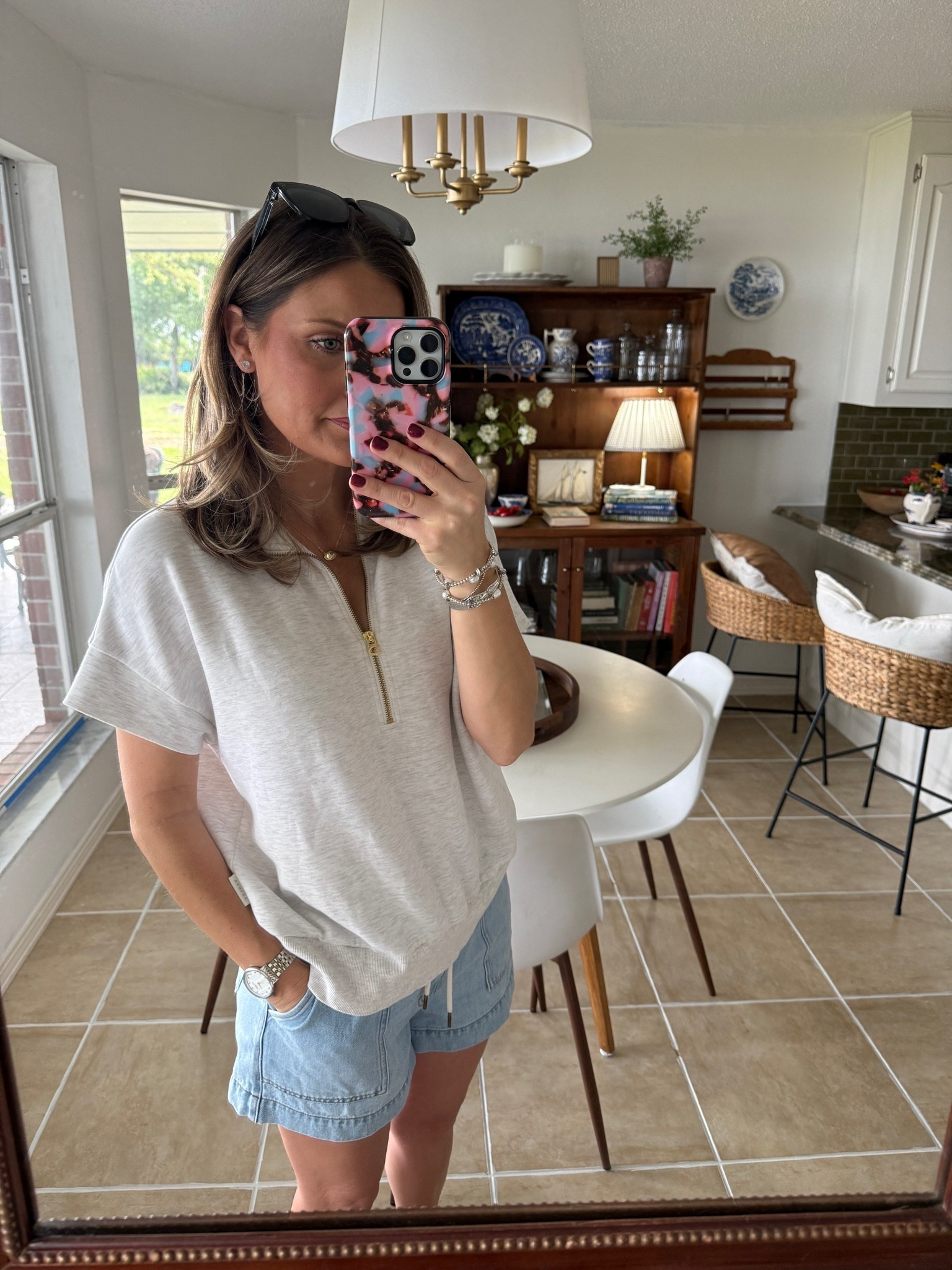 I bought this top last year and I wear it with the matching shorts too! I’m in a small and love that you can dress everything up or down! The fabric is extremely comfortable and very well made! If you want to invest in pieces you will wear over and over, I can’t recommend this brand enough

#LTKootd #LTKdayinmylife
