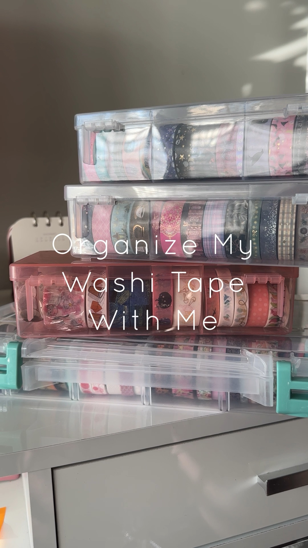 Bringing a little order to my creative chaos 💛✨

This three drawer organizer holds so many rolls of washi tape! Each drawer is already divided into three compartments. I love how sleep and cute this organizer looks + how easy it makes storing + finding my washi. 

#LTKHome #LTKWatchNow