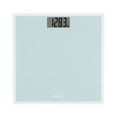 Thinner Glass Weight Scale Silver | Target