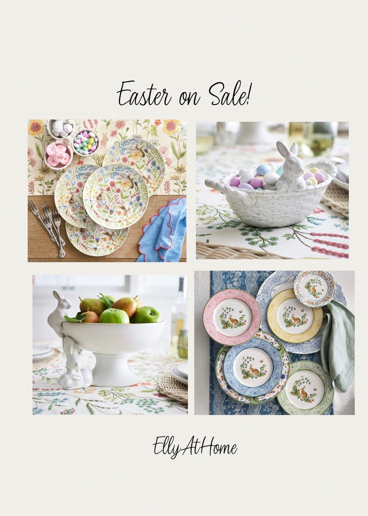 Estee decor and accessories on sale! Shop them soon! Shop more spring/Easter accessories From Pottery Barn. 

#LTKSaleAlert #LTKHome