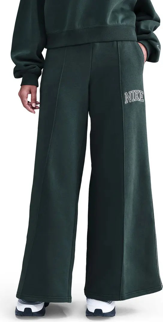 Sportswear Phoenix High Waist Flare Leg Sweatpants | Nordstrom