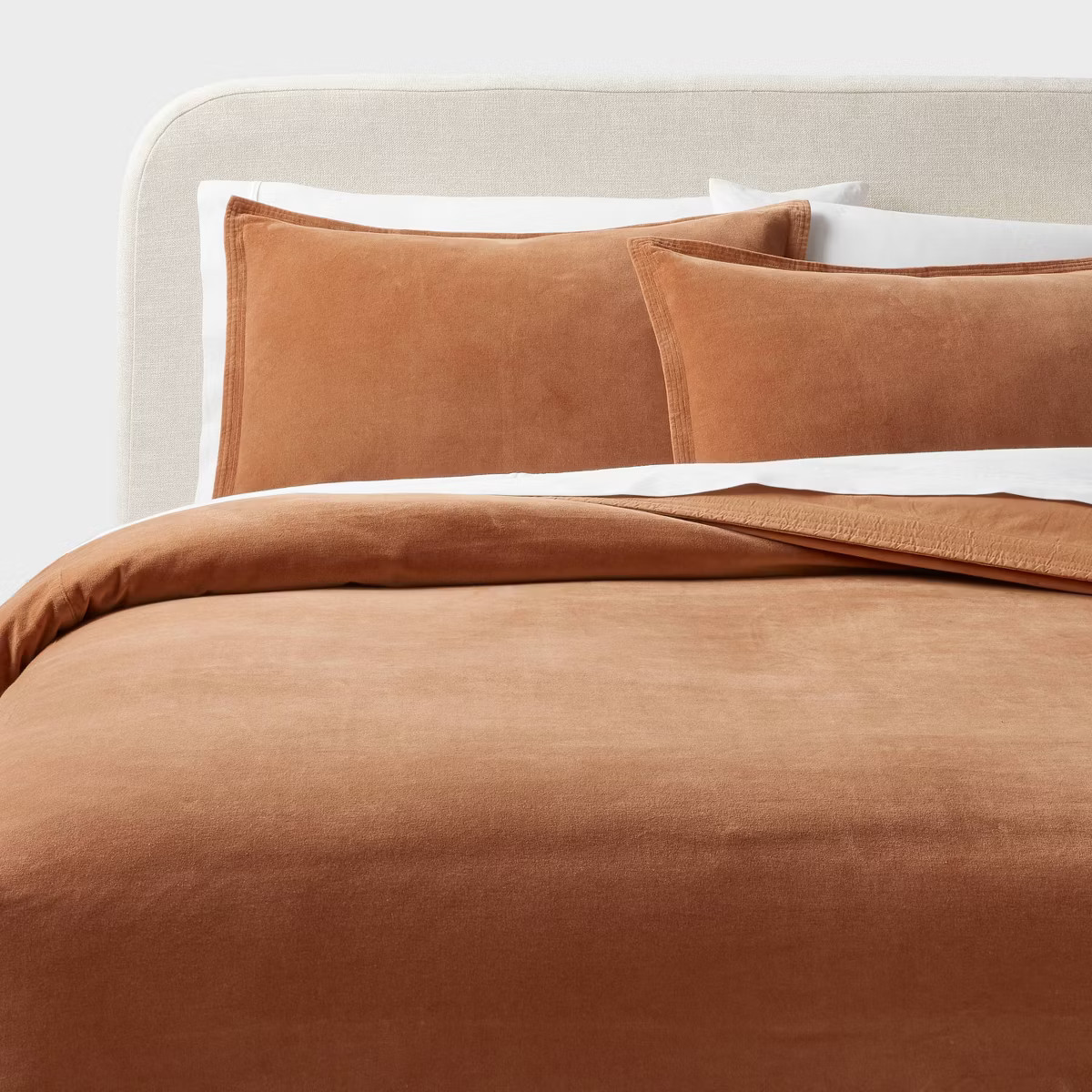 Cotton Velvet Duvet Cover and Sham Set - Threshold™ | Target