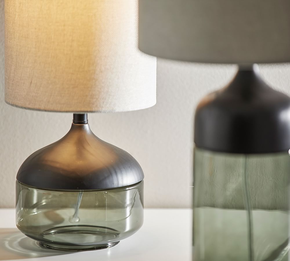 Stephe Glass Table Lamp | Pottery Barn (US)