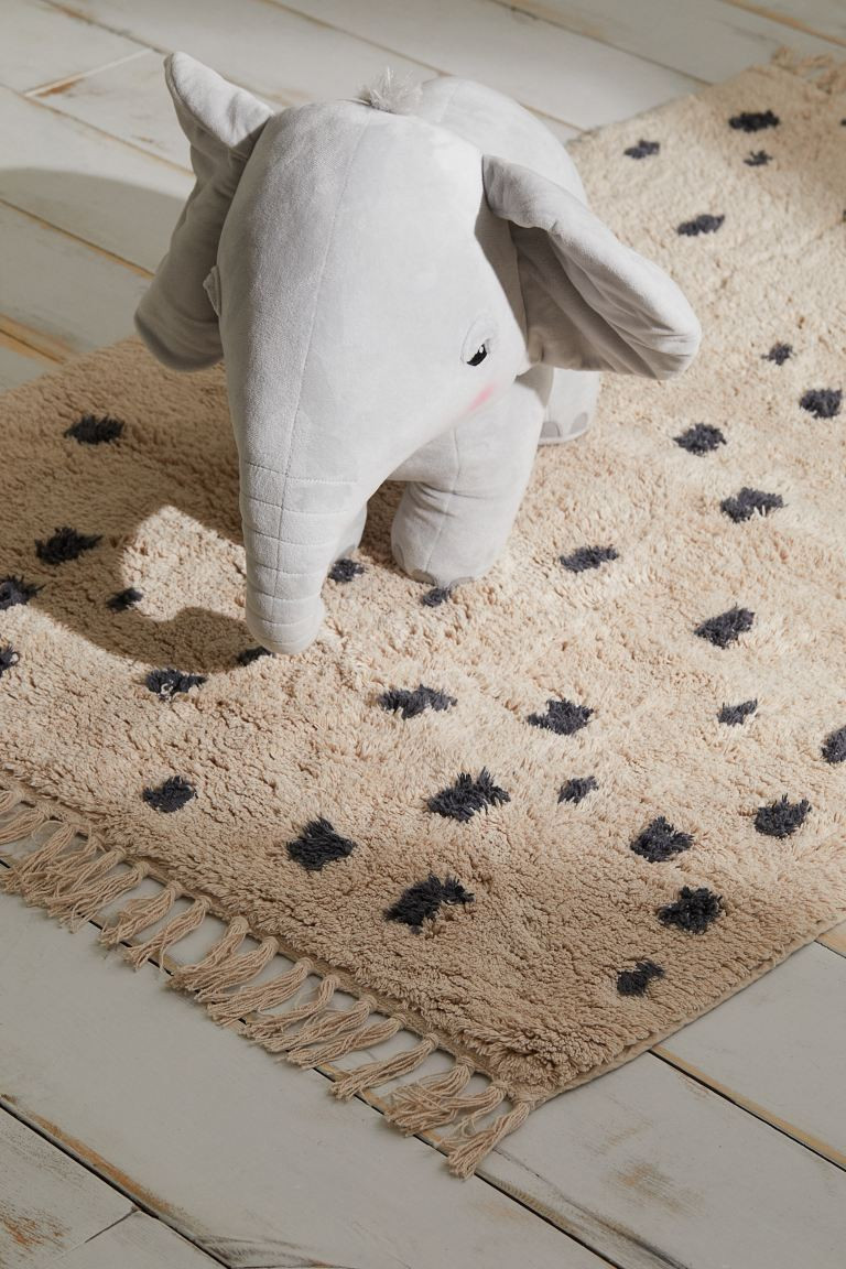 Spotted cotton rug | H&M (UK, MY, IN, SG, PH, TW, HK)
