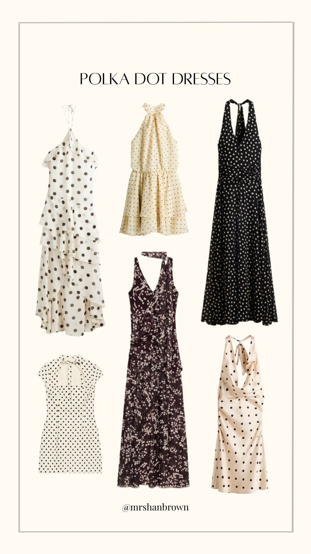 Polka dot dresses 👗 

Occasionwear, wedding guest dress, races outfit, holiday outfit, holiday dresses, maxi dress, mini dress 

#LTKspring #LTKuk #LTKsummer