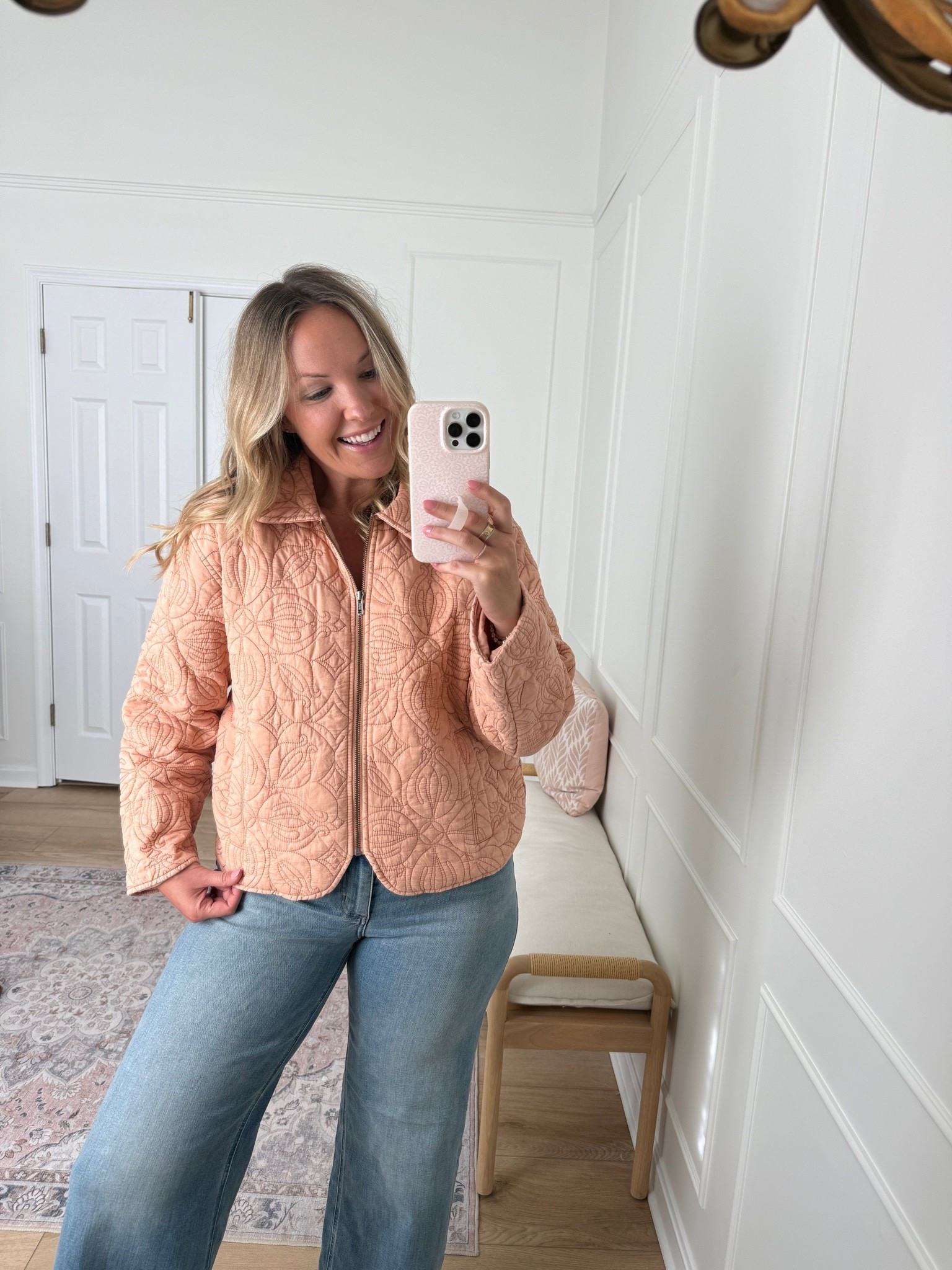 Quilted jacket for fall!

#LTKSeasonal #LTKMidsize