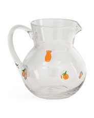 Rimmed Pumpkin Embossed Pitcher | Halloween | Marshalls | Marshalls