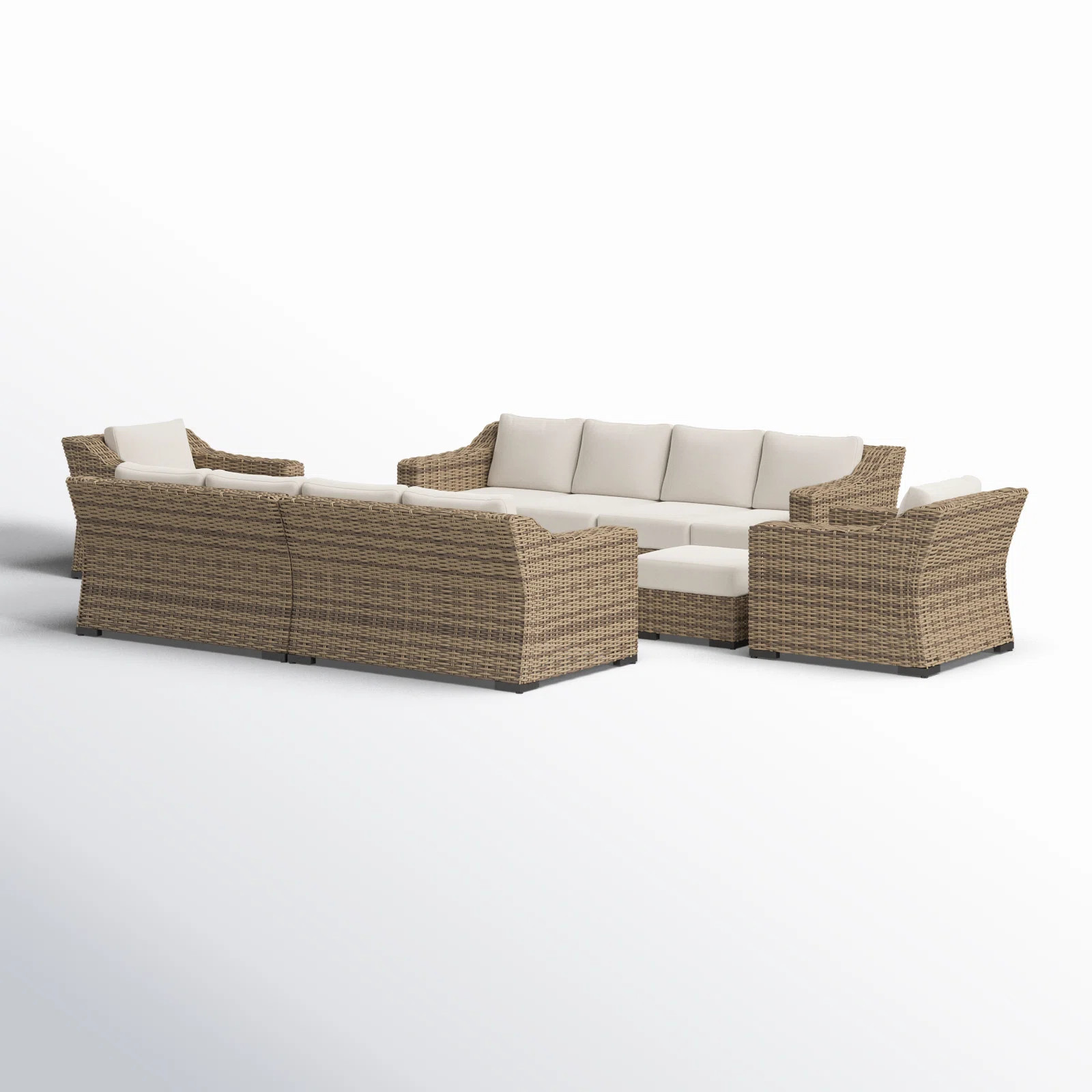 Birch Lane™ Eloisa 8 Piece Sofa Seating Group with Cushions | Wayfair | Wayfair North America