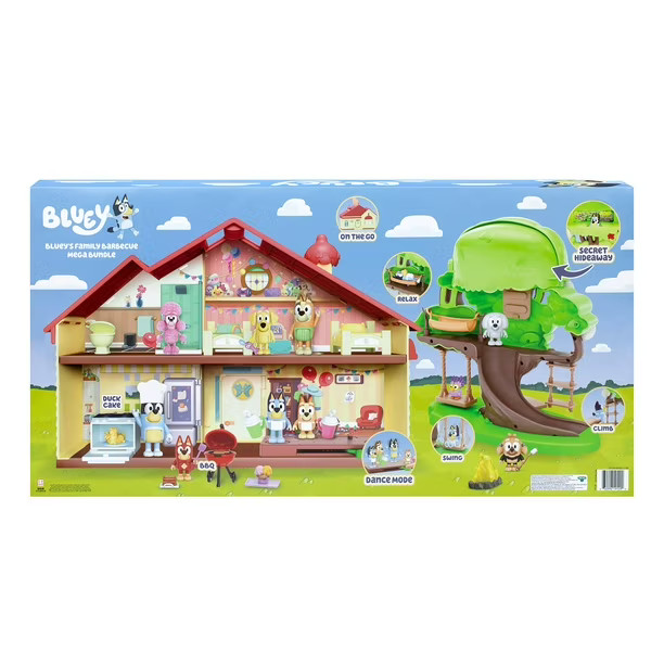 Bluey's Family Barbecue Home Mega Playset | Sam's Club
