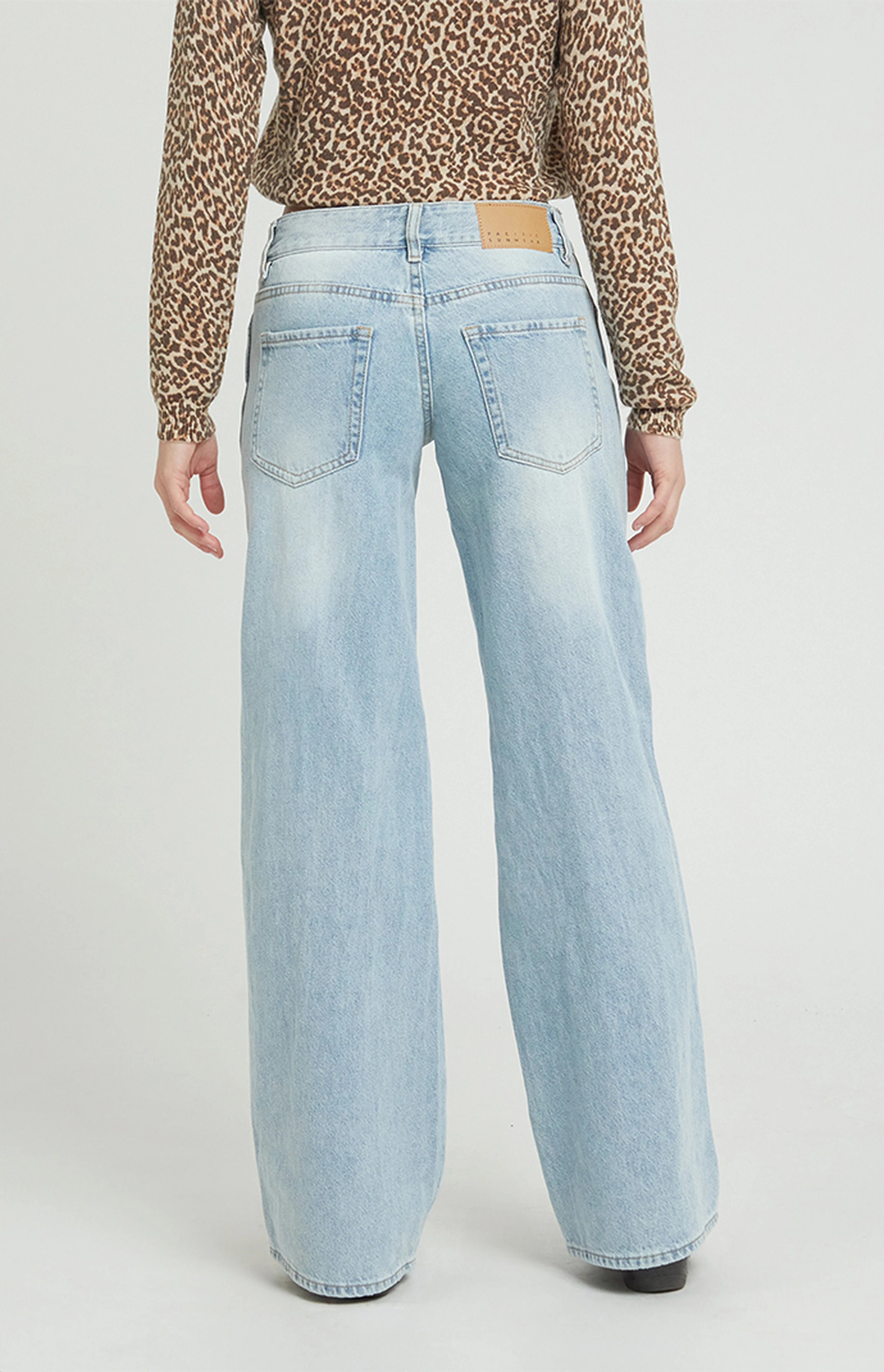 PacSun Medium Blue Low Rise Baggy Jeans | PacSun | PacSun