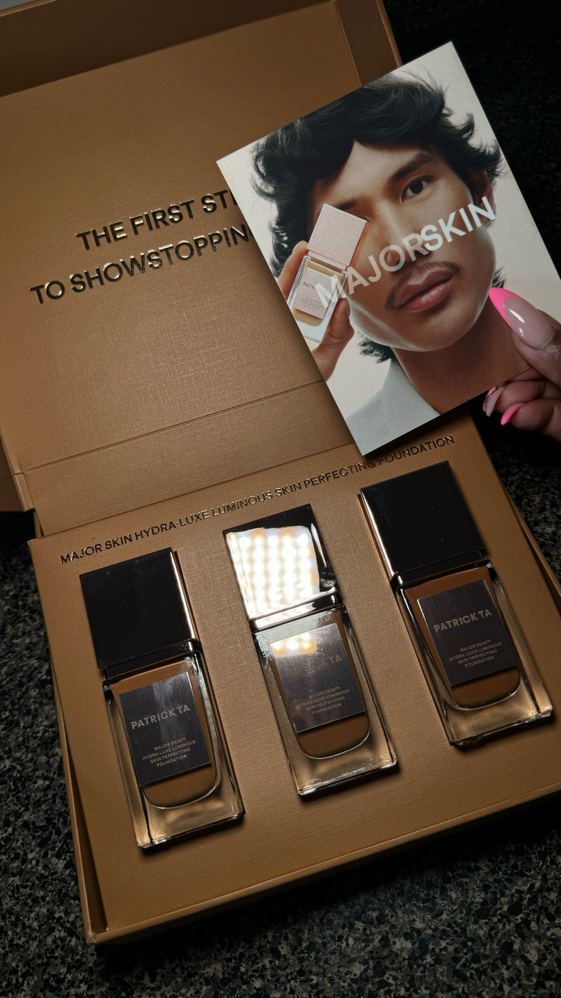 New Patrick Ta foundation.

I have shades 20, 22, and 23. All with a golden undertone. I’ll share a video when I swatch & find my shade. :)

#LTKbeauty