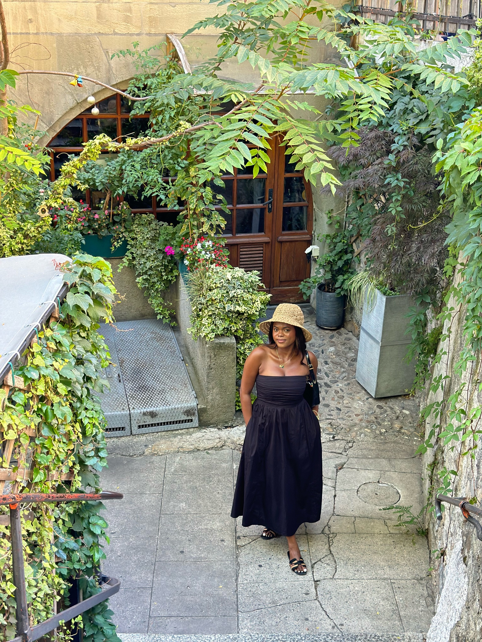 Geneva 
Runs small- size up
I’m wearing a small


#LTKeurope #LTKtravel #LTKstyletip