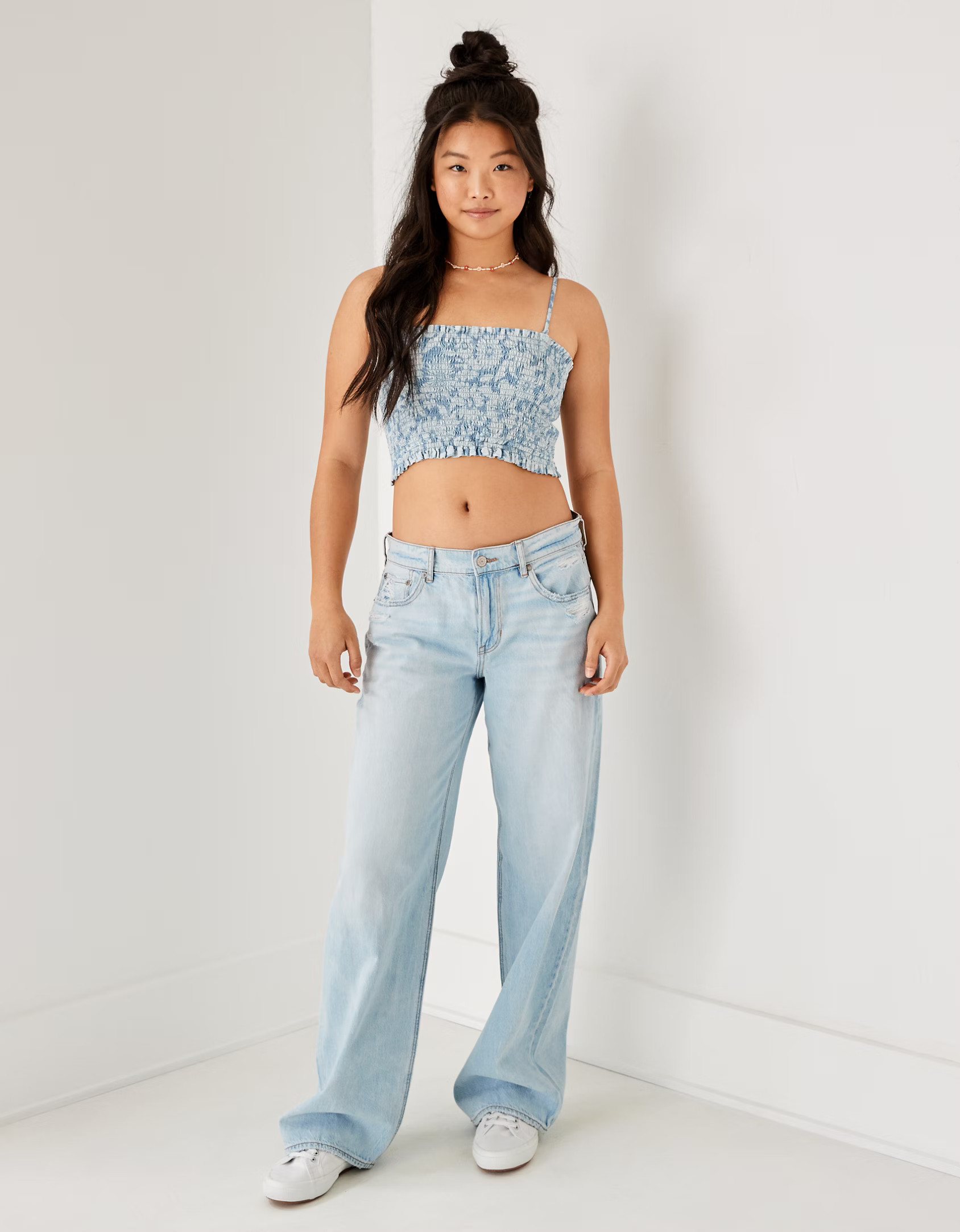 AE Smocked Tube Top | American Eagle Outfitters (US & CA)