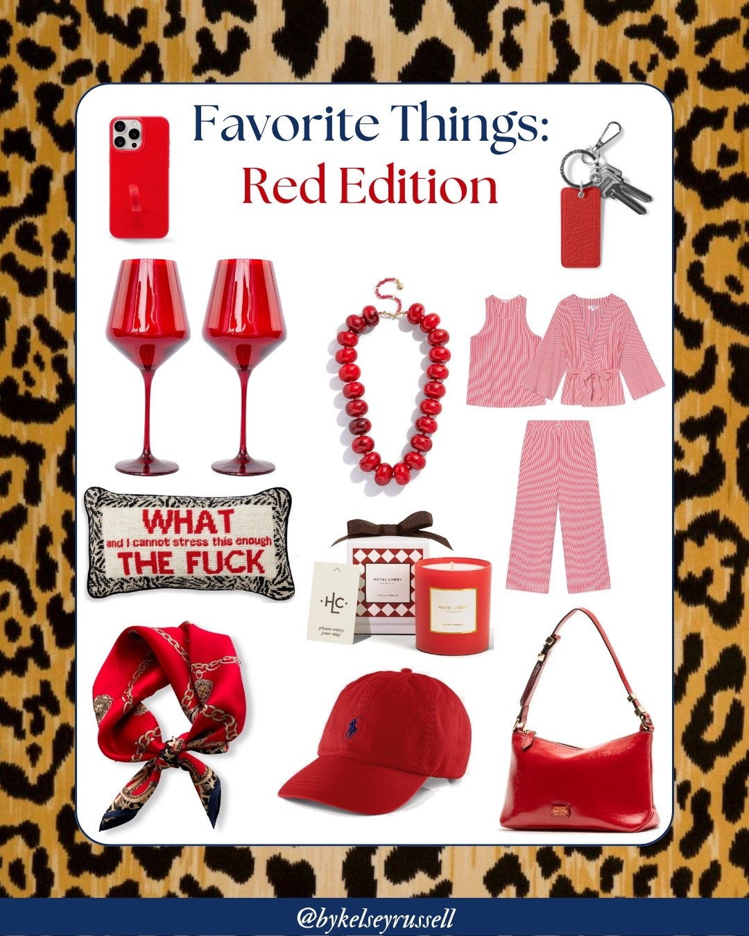 Favorite things: Red edition!! ❤️‼️💥💃🏻💄 red is my favorite color, so I had to roundup some of my favorite red things! 

#LTKStyleTip #LTKGiftGuide #LTKFindsUnder50