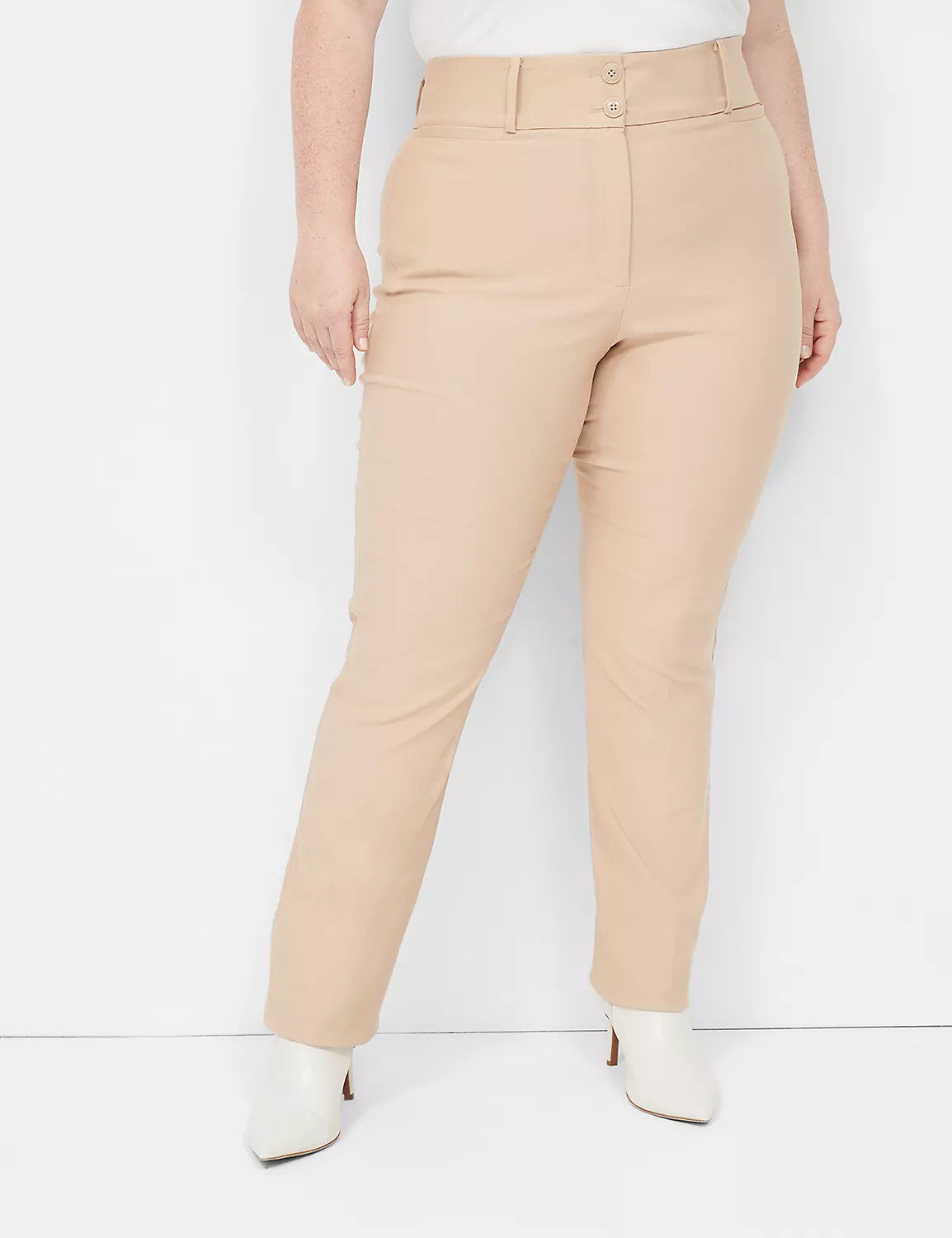 Tighter Tummy High-Rise Straight 4-Season Pant | LaneBryant | Lane Bryant (US)