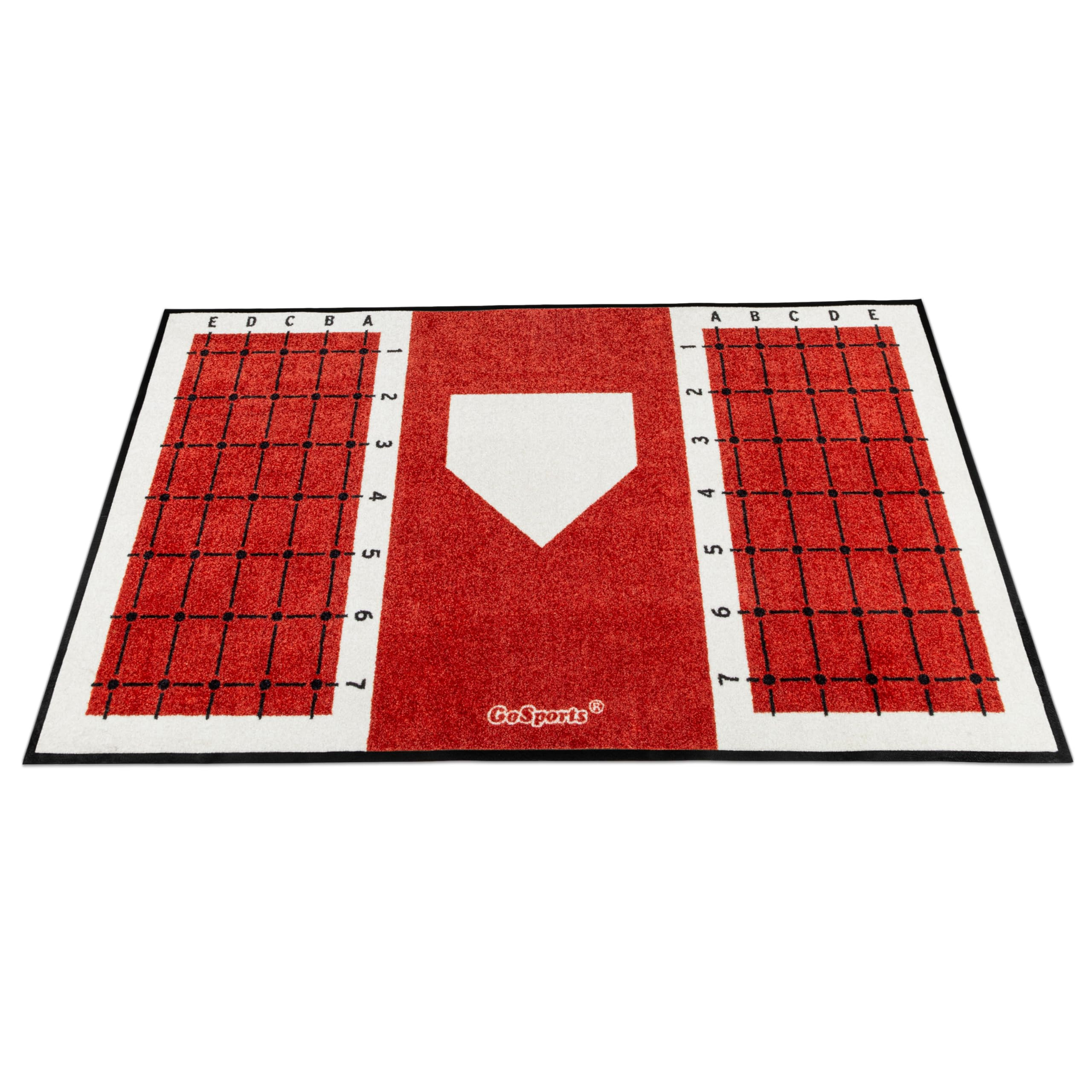 GoSports Baseball and Softball Hitting Mat with Batting Stance Alignment Guide - 6 x 4 ft | Amazon (US)