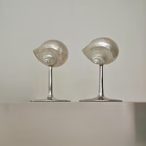 Silver Vintage Customized Seashell Wine Glasses, Goblet Cocktail Glasses Cup, Martini Glasses Wed... | Etsy (US)