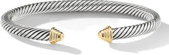 Cable Classics Bracelet with 14K Gold, 5mm | Nordstrom