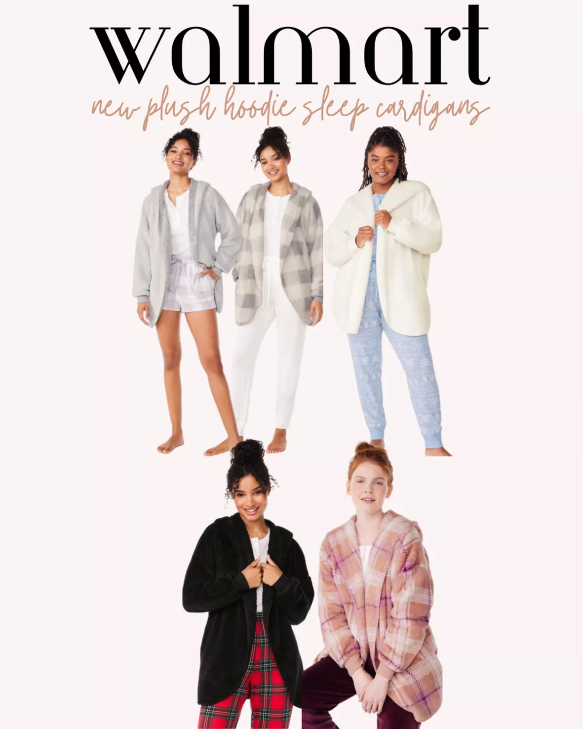 Joyspun Women's Plush Fleece Sleep Joggers, Sizes XS to 3X
