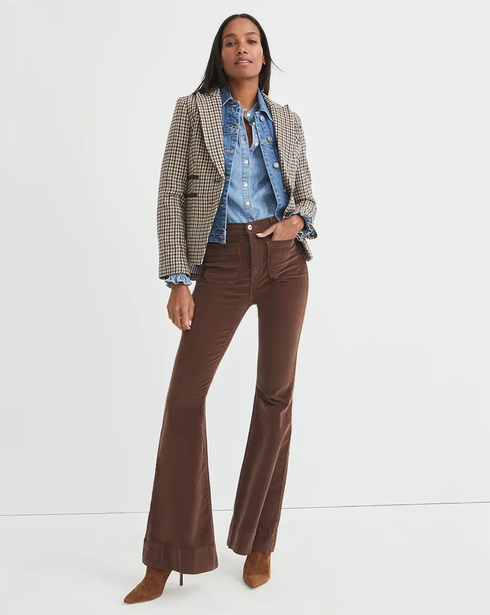 Sheridan Bell-Bottom Pant | Corduroy | Veronica Beard