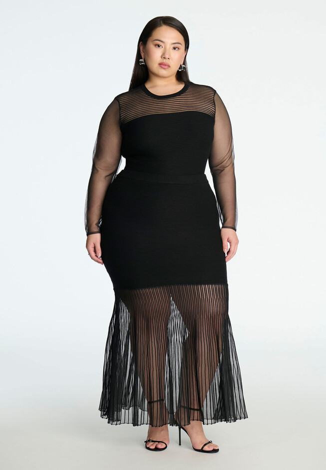 Sweater Trumpet Skirt | Eloquii