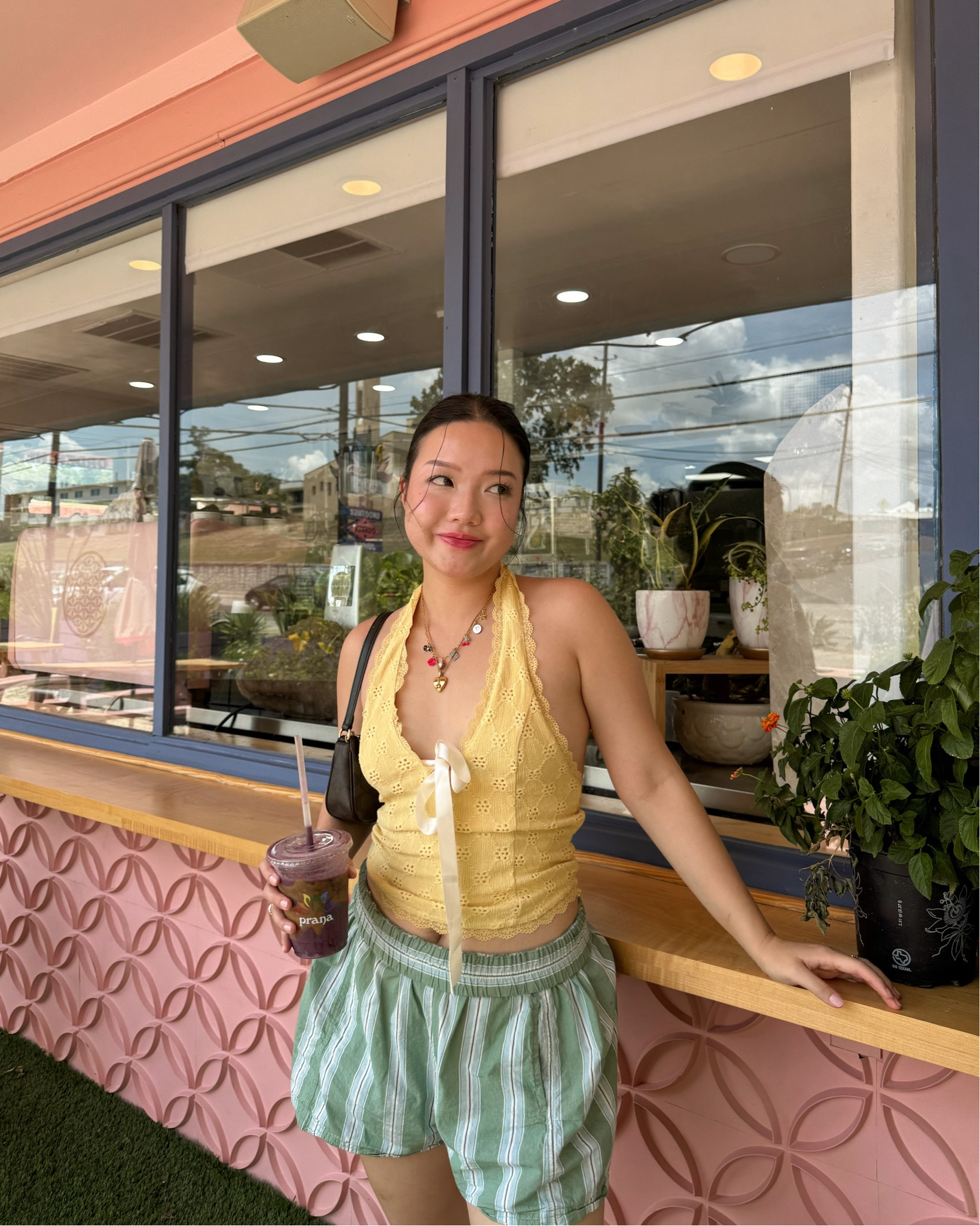 colorful summer outfit inspo
*wearing size M in both top and bottom 💗*

🏷️ boxer short outfit, boxer shorts, colorful outfit, colorful style, summer outfit, summer outfit idea



#LTKStyleTip