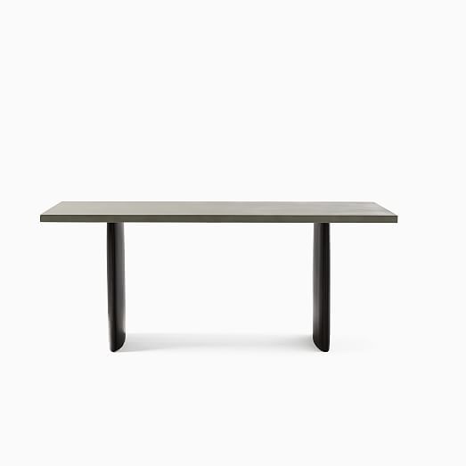 Campbell Plinth Dining Table (74", 94") | West Elm (US)