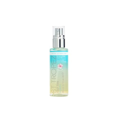 St. Tropez Self Tan Purity Bronzing Water Face Mist, Natural Sunkissed Glow Face Tan with Hyaluronic Acid & Antioxidants, Vegan, Natural & Cruelty Free Face Care, 2.7 Fl Oz | Amazon (US)