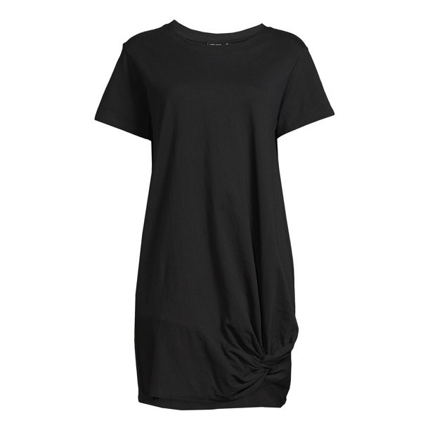 Wet Seal Juniors' Tie Knot T-Shirt Dress - Walmart.com | Walmart (US)