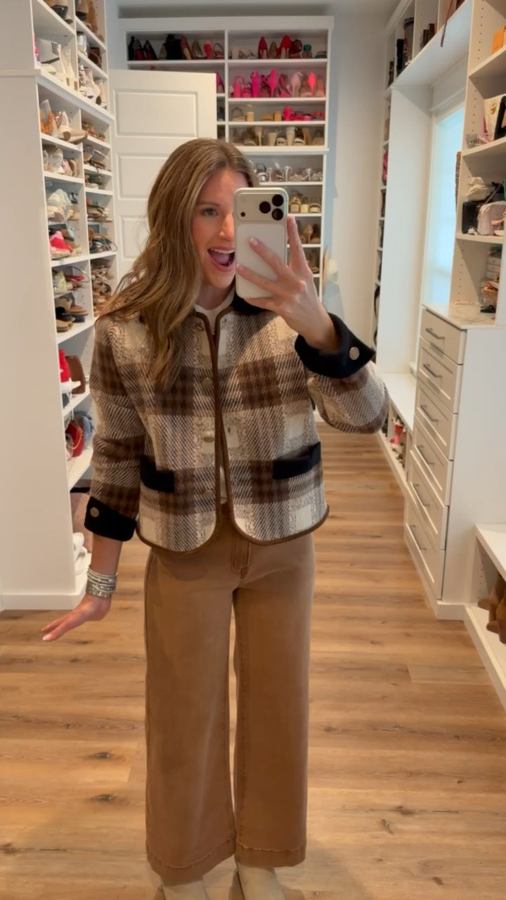 In a small jacket, size 4 jeans, boots - fits tts.

#LTKootd #LTKgrwm #LTKSeasonal