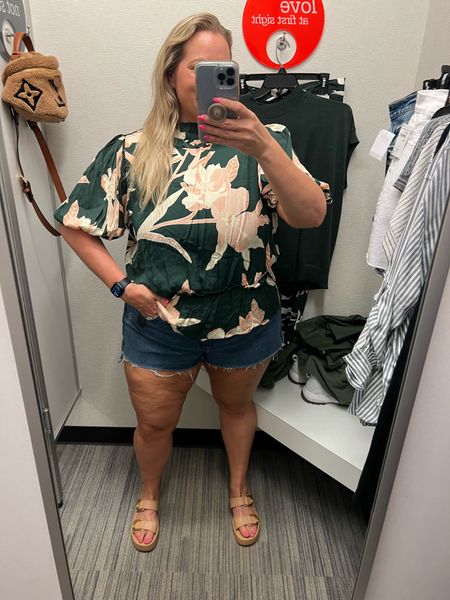 Spring plus size blouse - this too styled with some linens pants or white jeans would be so cute for a date night outfit. I was also trying on these cut off jean shorts and love them as well. 

Plus size try on 
Jean shorts 
Spring outfit 
Summer outfit 
Plus size blouse
Office blouse
Office outfit  

#LTKstyletip #LTKplussize #LTKover40