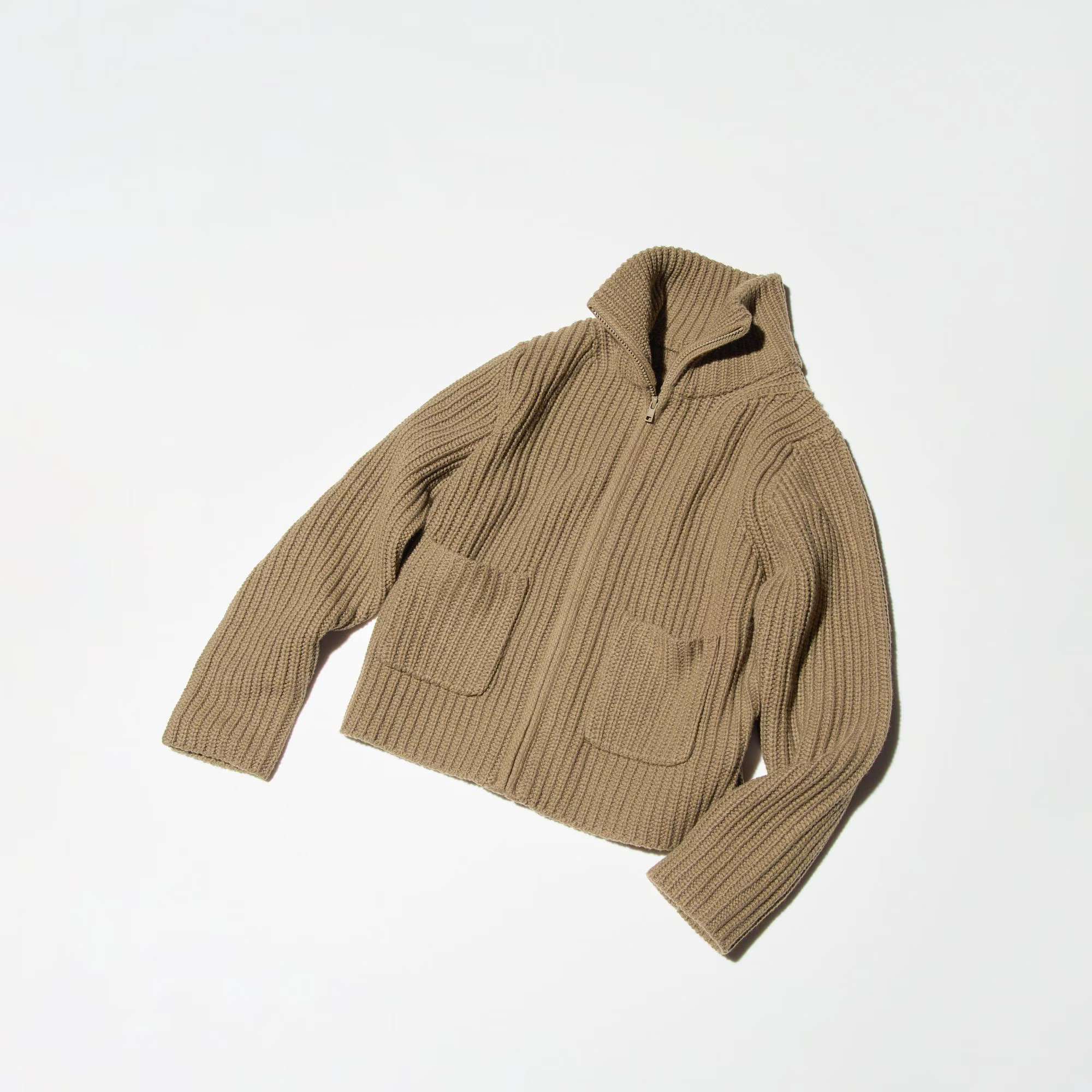 UNIQLO U LAMBSWOOL BLEND ZIP UP JACKET | UNIQLO AU | Uniqlo Australia