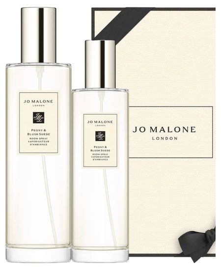 Shop Jo malone air freshener spray  and defuser! My fave is peony and blush suede!! 