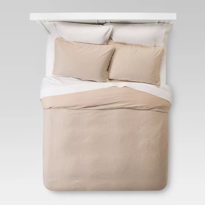 Linen Blend Duvet Set - Threshold™ | Target