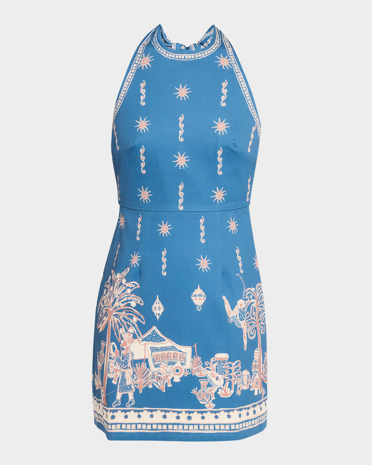 Acacia Halter Mini Dress | Neiman Marcus