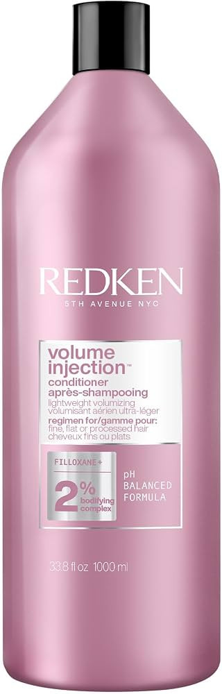 Redken Hair Conditioner, Volume Injection Conditioner Hair Volumizer For Fine Hair, Volumizing Co... | Amazon (CA)