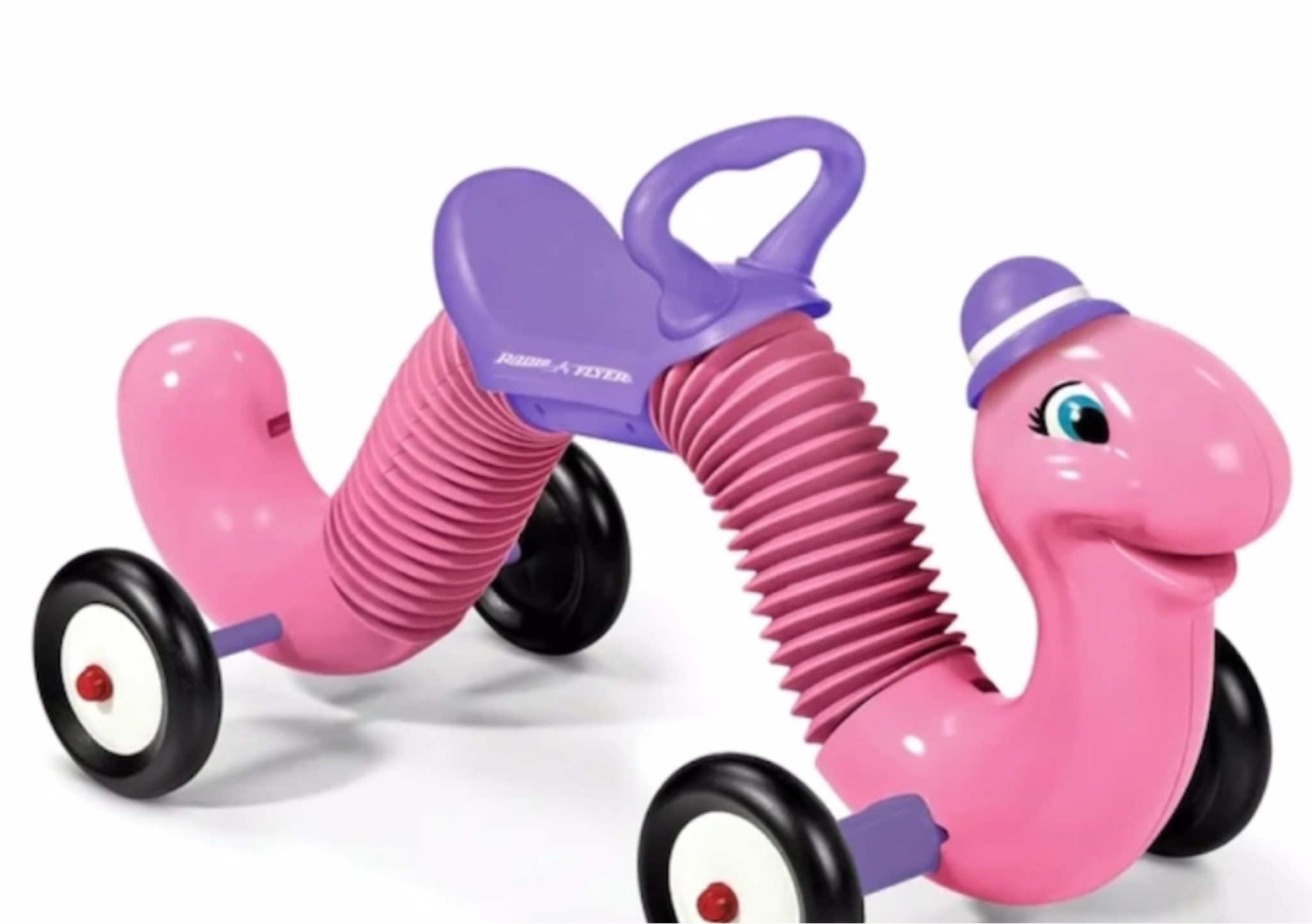 Classic Bounce and Go Toddler Ride-on, Pink/Gren Inchworm Character toy! 💚🩷 

#LTKSaleAlert #LTKKids #LTKFamily