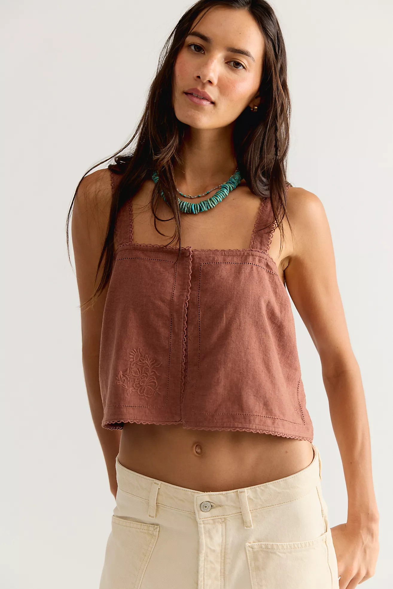 Nora Embroidered Top | Free People (Global - UK&FR Excluded)