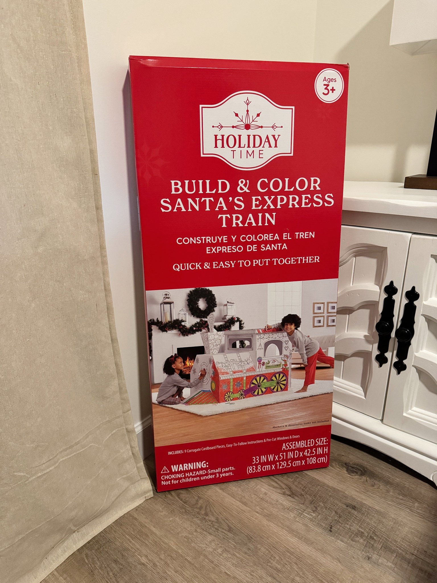 Saw these build and color in the store and grabbed one for our toddler because she loves to color and loves trains. The gingerbread house one they had was really cute too. I’ve heard these are great for keeping littles entertained so we will see. Couldn’t beat $15. I plan on having our elf on the shelf bring it one day! #christmas #colorplayhouse #elfongheshelf #toddler #coloring #christmas #buildandcolor 

#LTKHoliday #LTKKids #LTKSeasonal