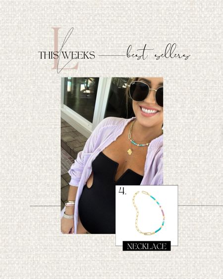 Last weeks top seller // beaded necklace // summer necklace // jewlery 

#LTKstyletip #LTKSeasonal