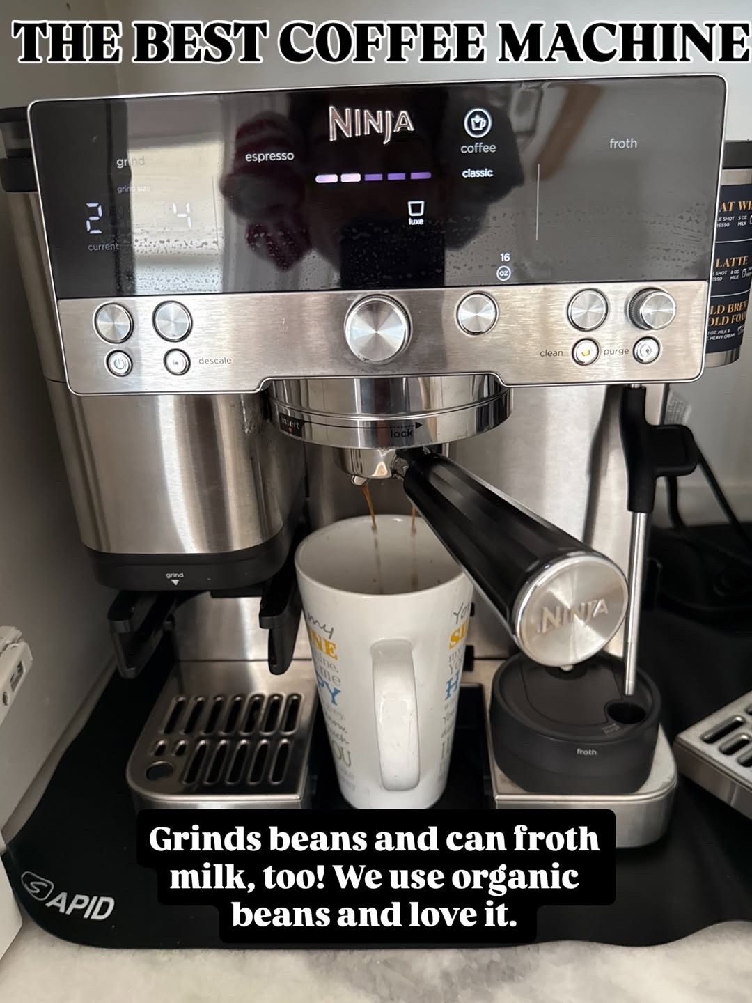 This coffee machine grinds brand and makes the best coffee! Great gift for anyone : gifts for him, parents, in laws 

#LTKFindsUnder100 #LTKHome #LTKGiftGuide