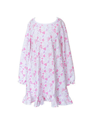 Pink Heart Loungedress | The Proper Peony