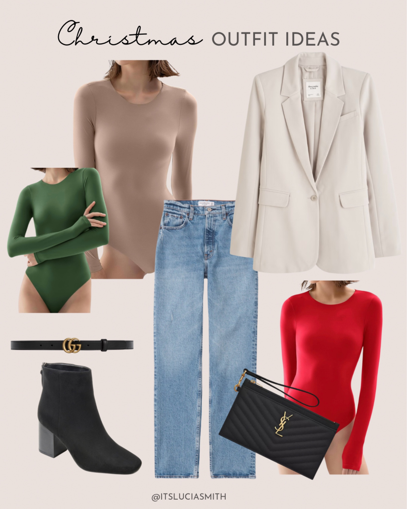 Christmas Outfit Ideas! What team are you? Red, Green or Neutrals? 

#LTKSeasonal #LTKbeauty #LTKHoliday