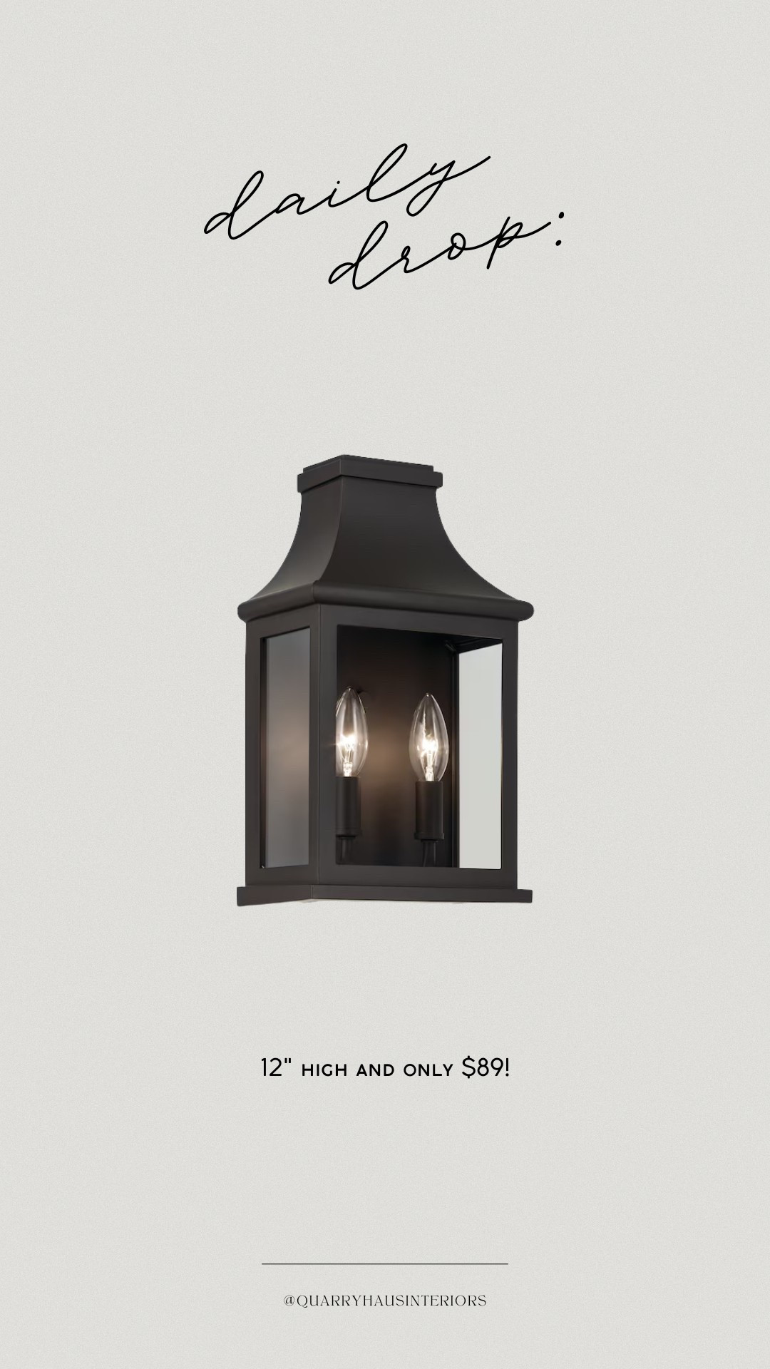 Upgrade your exterior with this budget friendly black coach light - under $90! Perfect for traditional homes!

#LTKHome #LTKFindsUnder100
