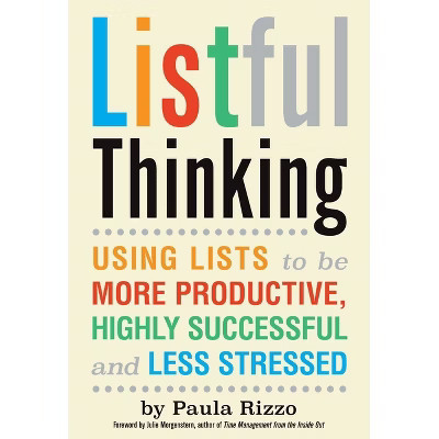 Listful Thinking - by  Paula Rizzo (Paperback) | Target