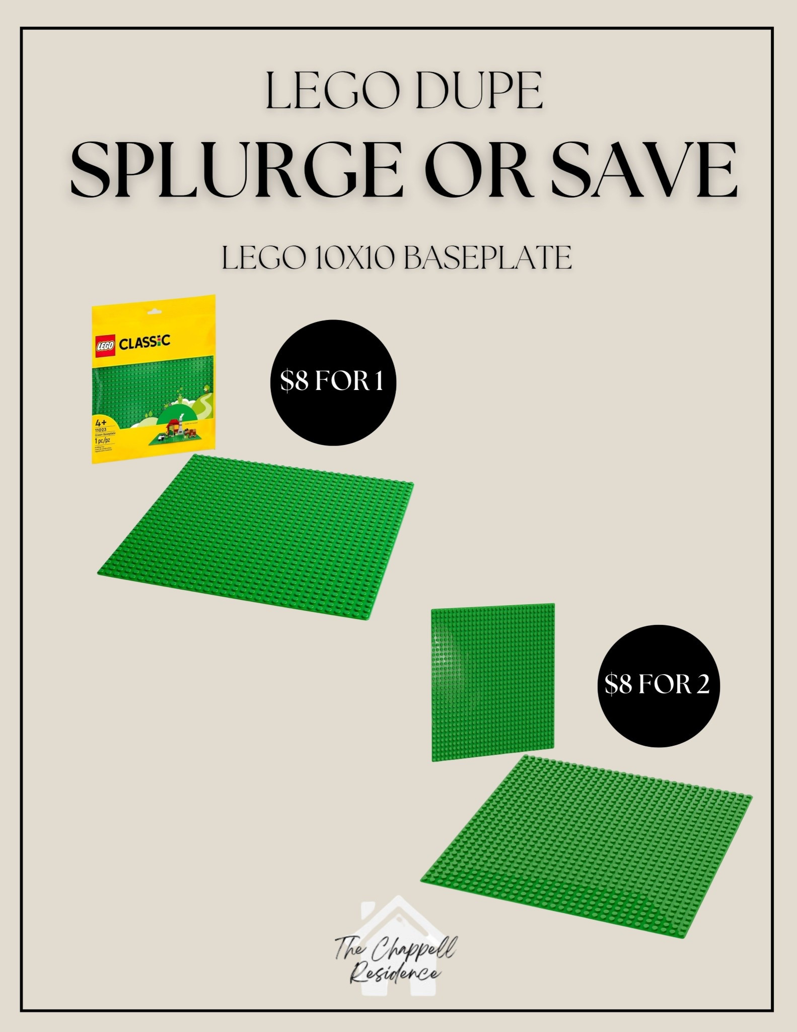 Lego 10x10 Baseplate Dupe

#LTKHome #LTKSaleAlert #LTKKids