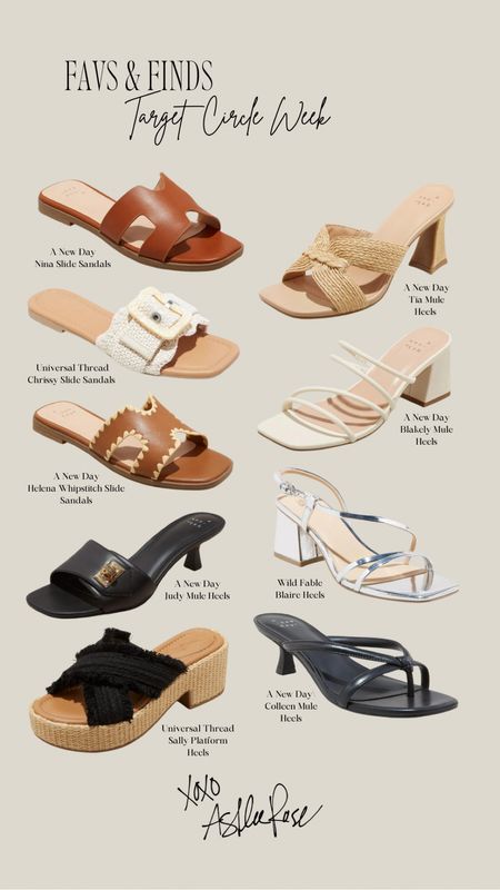 Target circle week is in full swing and SO many good things are on sale.. featuring my favs 👏✨👡

Sale Alert, Spring Shoes, Sandals


#LTKshoecrush #LTKsalealert #LTKxTarget