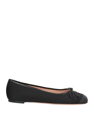 Bally Woman Ballet flats Black Size 5.5 Leather, Polyester | YOOX (US)